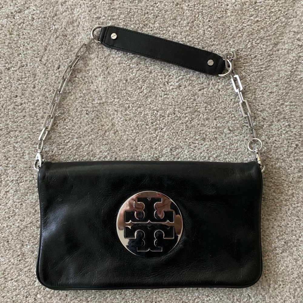 Tory Burch- Black clutch